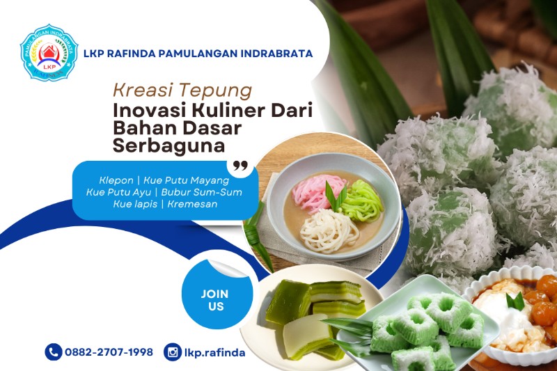 Inovasi Kuliner Dari Bahan Dasar Serbaguna - Kreasi Tepung